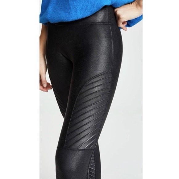 SPANX Pants - Spanx // Faux Leather Moto Leggings🌛